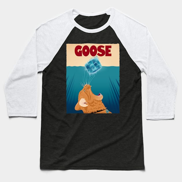 Letting the Goose out of the bag Baseball T-Shirt by DCLawrenceUK